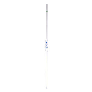 Pipettes - Glass, 2 Mark, Class-A 15ml - eiscoindustrial