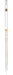 Pipette class 'A' 6 ml with Individual work certificate,Borosilicate glass, Amber Printing bulb form, 2 Orange colour code. TD-27C. CLASS-A, 1 MARK . - eiscoindustrial