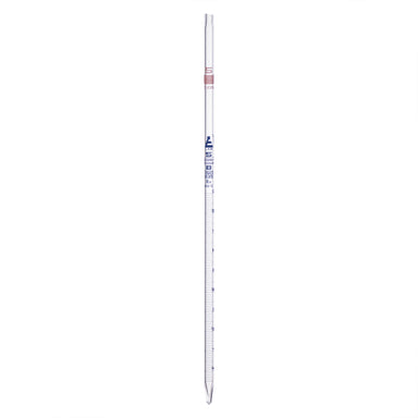 Pipette Serological class 'B' 5.0ml, Red, Blue Printing - eiscoindustrial