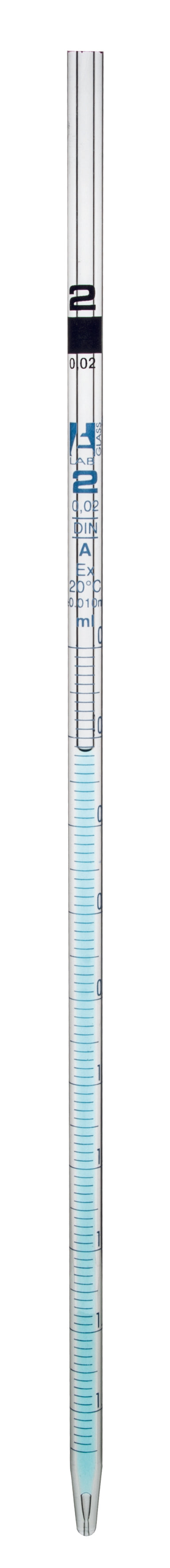 Pipette Serological class 'A' 2.0ml, Black,White Printing - eiscoindustrial