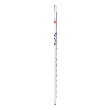 Pipette Serological class 'A' 10.0ml, Orange,White Printing - eiscoindustrial