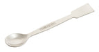 Spatula Stainless steel 12.5cm, one end flat and other end spoon - eiscoindustrial