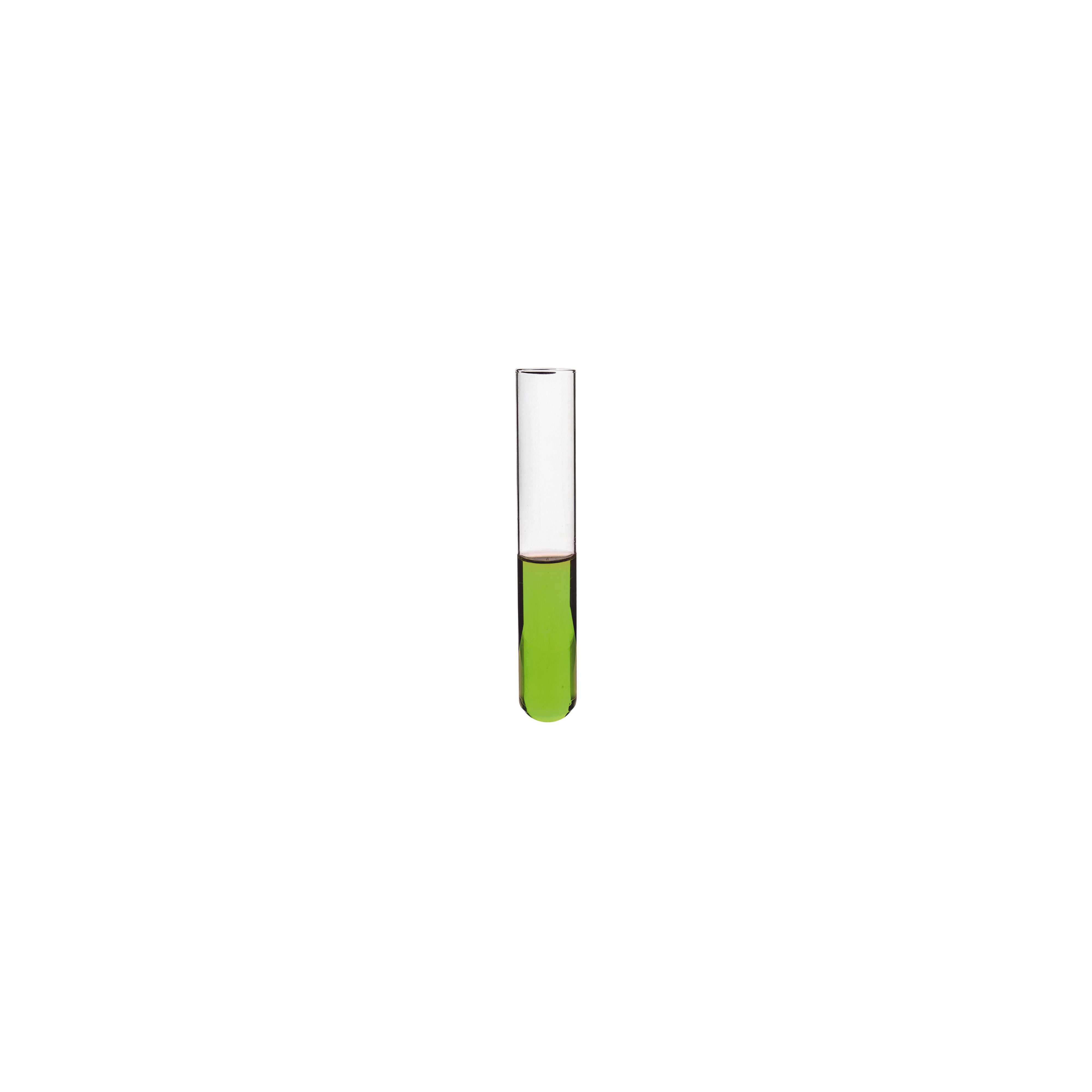 Test Tube, light wall, cap. 6ml, 75x12mm, boro. Glass, Without Rim - eiscoindustrial