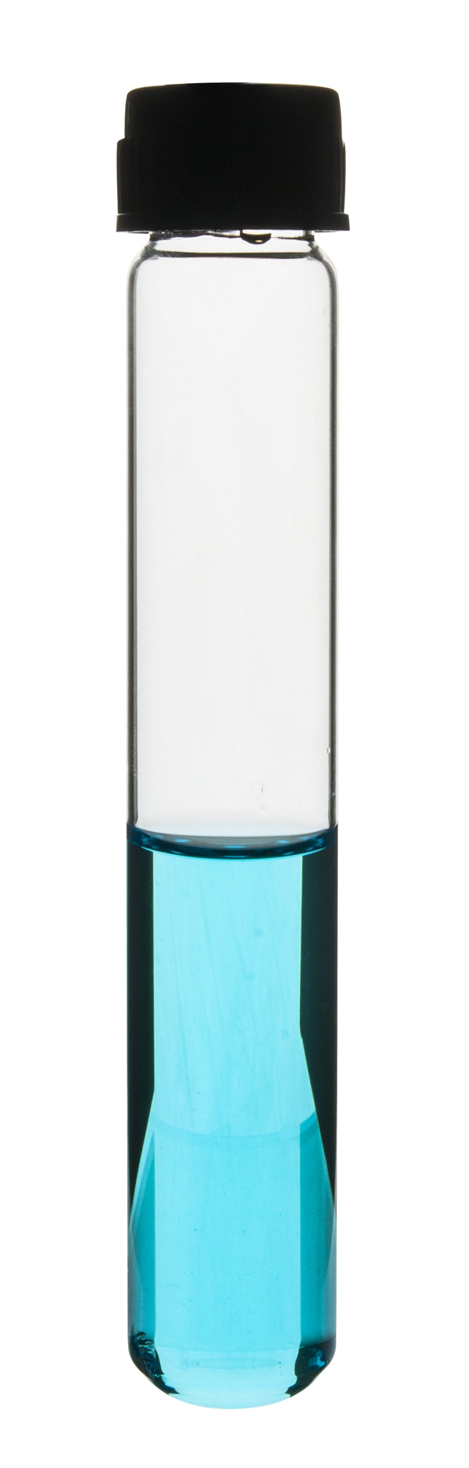 Test Tube, cap. 25ml, 150x18mm, plain with bakelite screw cap & rubber liner - eiscoindustrial