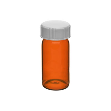 Vials - Scintillation Amber with cap., 20ml, 28*60mm - eiscoindustrial