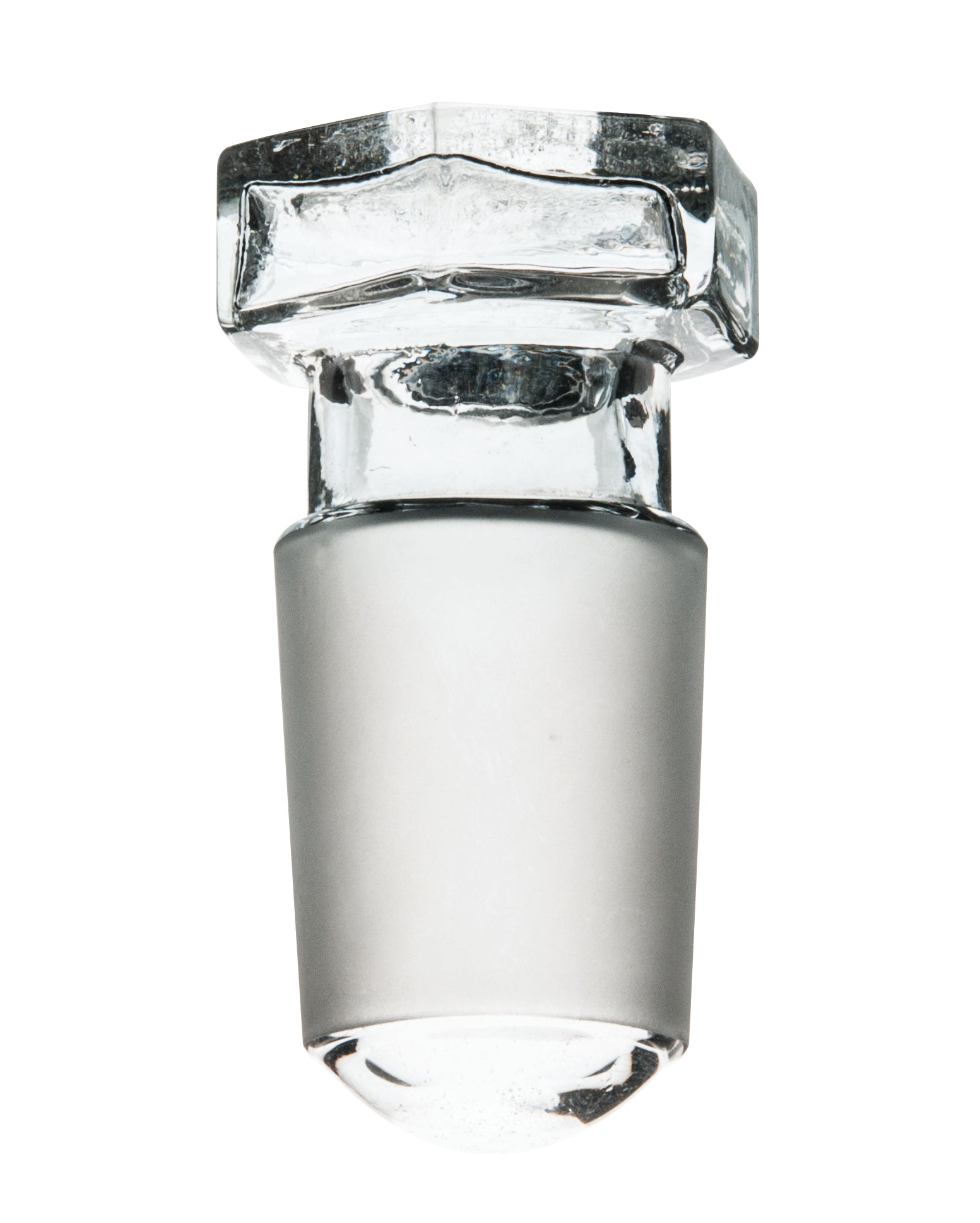 Stopper-Hollow with Round end, borosilicate glass, Cone 29/32 - eiscoindustrial