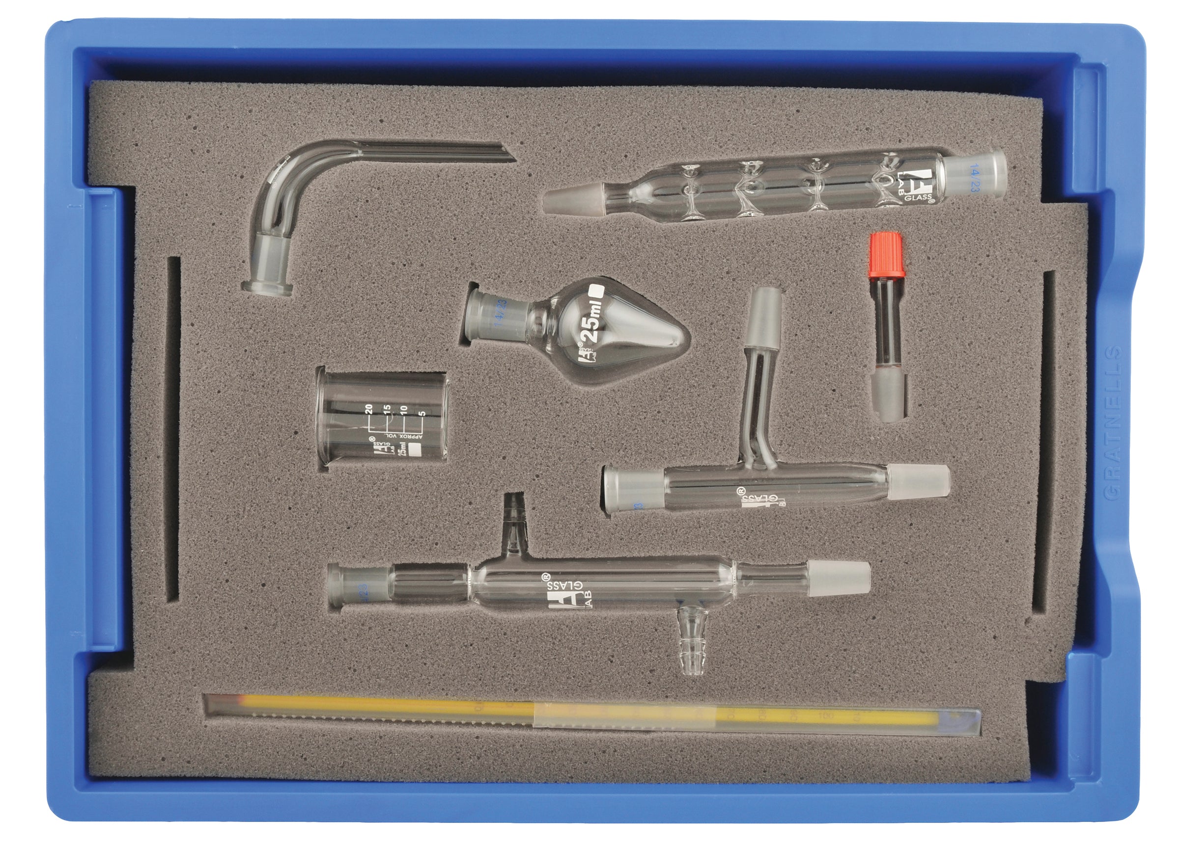 Simple Organic Chemistry Set - Micro Micro in Storage Tray with lid - eiscoindustrial