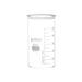 Beaker Tall form without spout made of borosilicate glass, graduated 25 ml - eiscoindustrial
