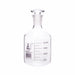 Reagent Bottle Graduated with solid glass stopper cap. 14/23 60 ML - eiscoindustrial