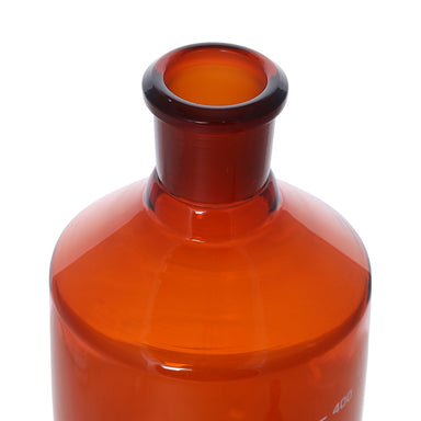 Reagent Bottle  Amber Graduated with solid glass stopper cap. 250ml 19/26 - eiscoindustrial