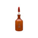 Dropping Bottle with interchangeable glass stopper , amber 14/23 60 ML - eiscoindustrial