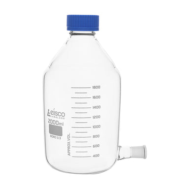 Bottle aspirator screw cap with outlet for stopcock , 180x330mm 5000 ML - eiscoindustrial