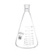 Flasks - Conical Erlenmeyer with Narrow Neck and Interchangeable Joint, ASTM 2000ml 24/40 - eiscoindustrial