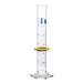 Graduated Cylinders - Glass, Class-A with Double Metric Scale, Capacity 50ml - eiscoindustrial