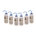 Premium Wash Bottles - Wide Neck, 4 - Color,Capacity 1000ml,Sodium Hypochlorite - eiscoindustrial