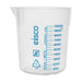 Beaker -  Polypropylene, low form with spout Screen Printed 1000 x 50ml - eiscoindustrial