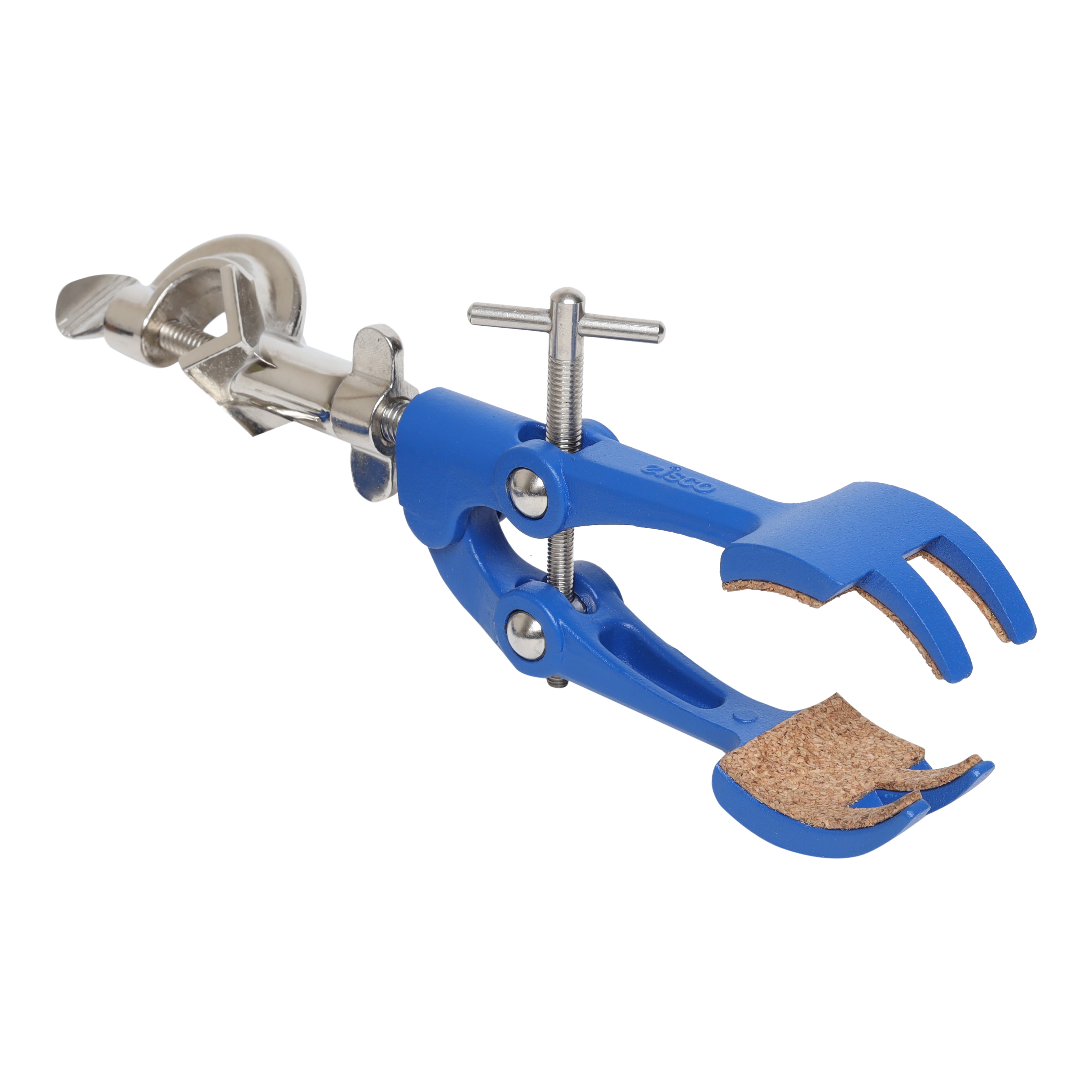 Premium Clamp-Four Prong Cork Lined  with Bosshead - eiscoindustrial