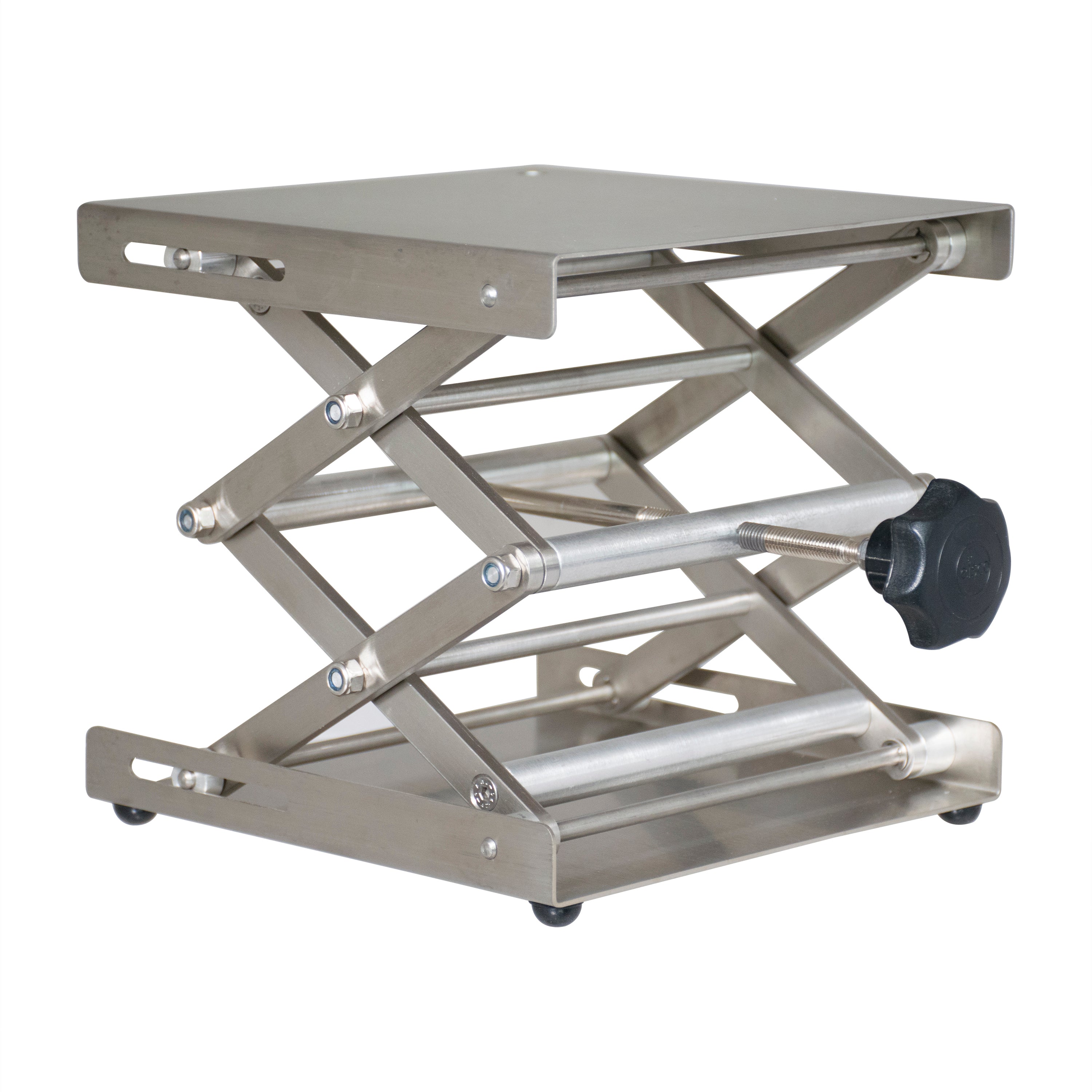 Large Labjack Stainless Steel Lab Jack 25 x 20 x 7 cms — eiscoindustrial