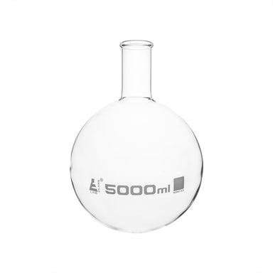 Flasks - Boiling Round Bottom with Short Neck and Interchangeable Joint, Capacity 25ml,19/22 - eiscoindustrial