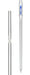 Pipette class 'A' 8ml, Borosilicate glass, White Printing bulb form - eiscoindustrial