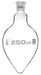 Flasks - Boiling Pear Shape, ASTM,Capacity 100ml,14/20 - eiscoindustrial