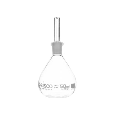 Pycnometer 50 ml, made of borsilicate glass - eiscoindustrial