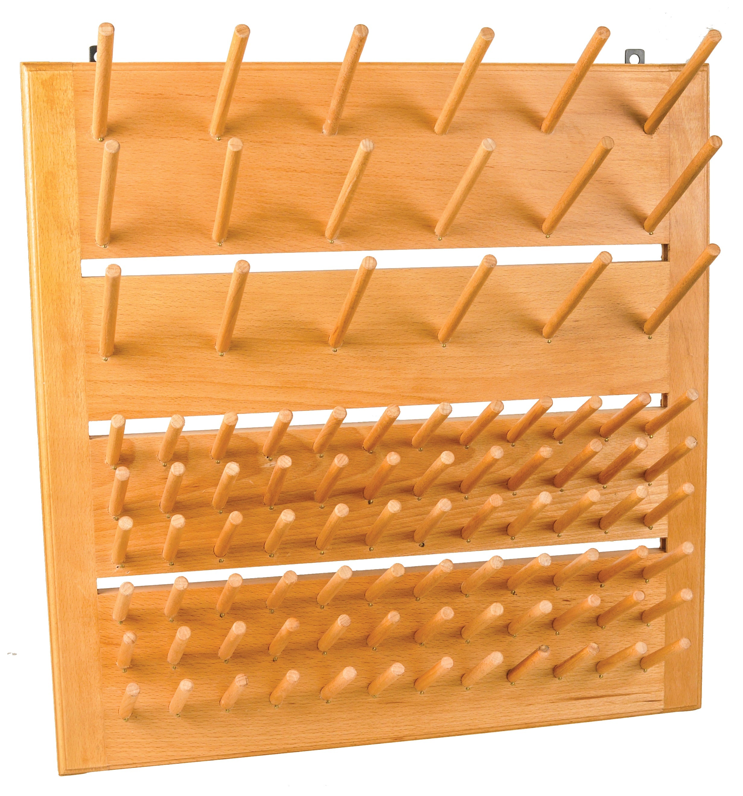 Draining Rack Wall Mounting-Wooden 90 Pins - eiscoindustrial