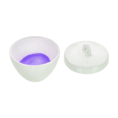 Crucible 150ml., Porcelain, Squat - eiscoindustrial