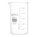 Beaker Tall form, with spout made of borosilicate glass, graduated 500 ml - eiscoindustrial