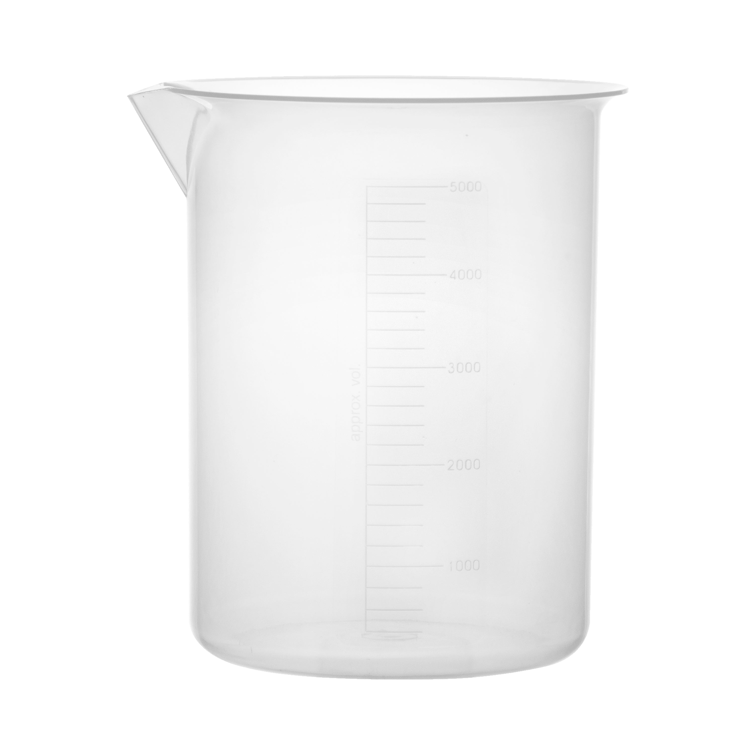 Beaker - Euro Design, Polypropylene, 5000 x 200ml. - eiscoindustrial