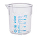 Beaker - TPX, Low form with spout,100 x 5ml. - eiscoindustrial