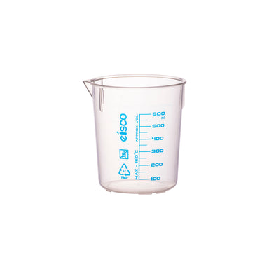 Beaker - TPX, Low form with spout,600 x 50ml. - eiscoindustrial