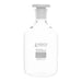 Bottle Reagent, made of borosilicate glass, narrow mouth with acid proof polypropylene stopper , socket size 24/29 500 ML - eiscoindustrial