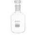 Bottle Reagent, made of borosilicate glass, narrow mouth with interchangeable hexagonal glass hollow stopper , socket size 19/26 250 ML - eiscoindustrial