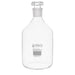 Bottle Reagent, made of borosilicate glass, narrow mouth with interchangeable hexagonal glass hollow stopper , socket size 29/32 2000 ML - eiscoindustrial