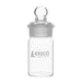 Weighing bottle-Tall form, borosilicate glass with interchangeable ground stopper, cap. , OD 25mm, height 50mm 15 ML - eiscoindustrial