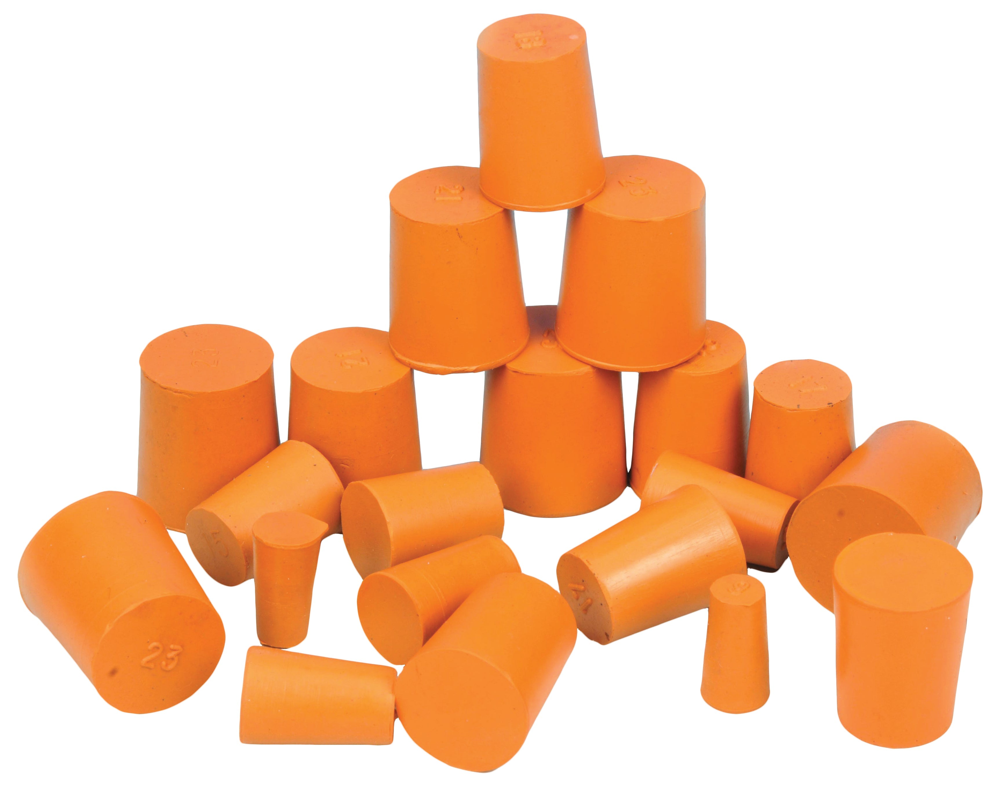 Stopper Rubber - Solid, pk of 58 - eiscoindustrial