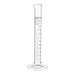 Cylinder Measuring Graduated, cap. 10ml, class 'B', round base with spout, borosilicate glass, White Graduation - eiscoindustrial