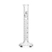 Cylinder Measuring Graduated, cap. 5ml, class 'B', round base with spout, borosilicate glass, White Graduation - eiscoindustrial