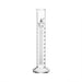 Cylinder Measuring Graduated, cap. 100ml., class 'B', round base with spout, borosilicate glass, White Graduation - eiscoindustrial