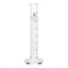 Cylinder Measuring Graduated, cap. 25ml., class 'A', round base with spout, borosilicate glass, White Graduation - eiscoindustrial