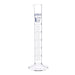 Cylinder Measuring Graduated, cap. 25ml., class 'A', round base with spout, borosilicate glass, Blue Graduation - eiscoindustrial