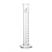 Cylinder Measuring Graduated, cap. 250ml., class 'B', Hex. base with spout, borosilicate glass, White Graduation - eiscoindustrial