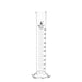 Cylinder Measuring Graduated, cap. 500ml., class 'B', Hex. base with spout, borosilicate glass, White Graduation - eiscoindustrial