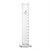 Cylinder Measuring Graduated, cap. 1000ml., class 'B', Hex. base with spout, borosilicate glass, White Graduation - eiscoindustrial