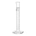 Cylinder Measuring Graduated, cap. 10ml., class 'A', Hex. base with spout, borosilicate glass, White Graduation - eiscoindustrial