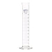 Cylinder Measuring Graduated, cap. 1000ml., class 'A', Hex. base with spout, borosilicate glass, Blue Graduation - eiscoindustrial