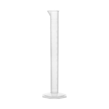 Cylinder Measuring Graduated-Octagonal base, cap. 10ml, Class B,Polypropylene - eiscoindustrial