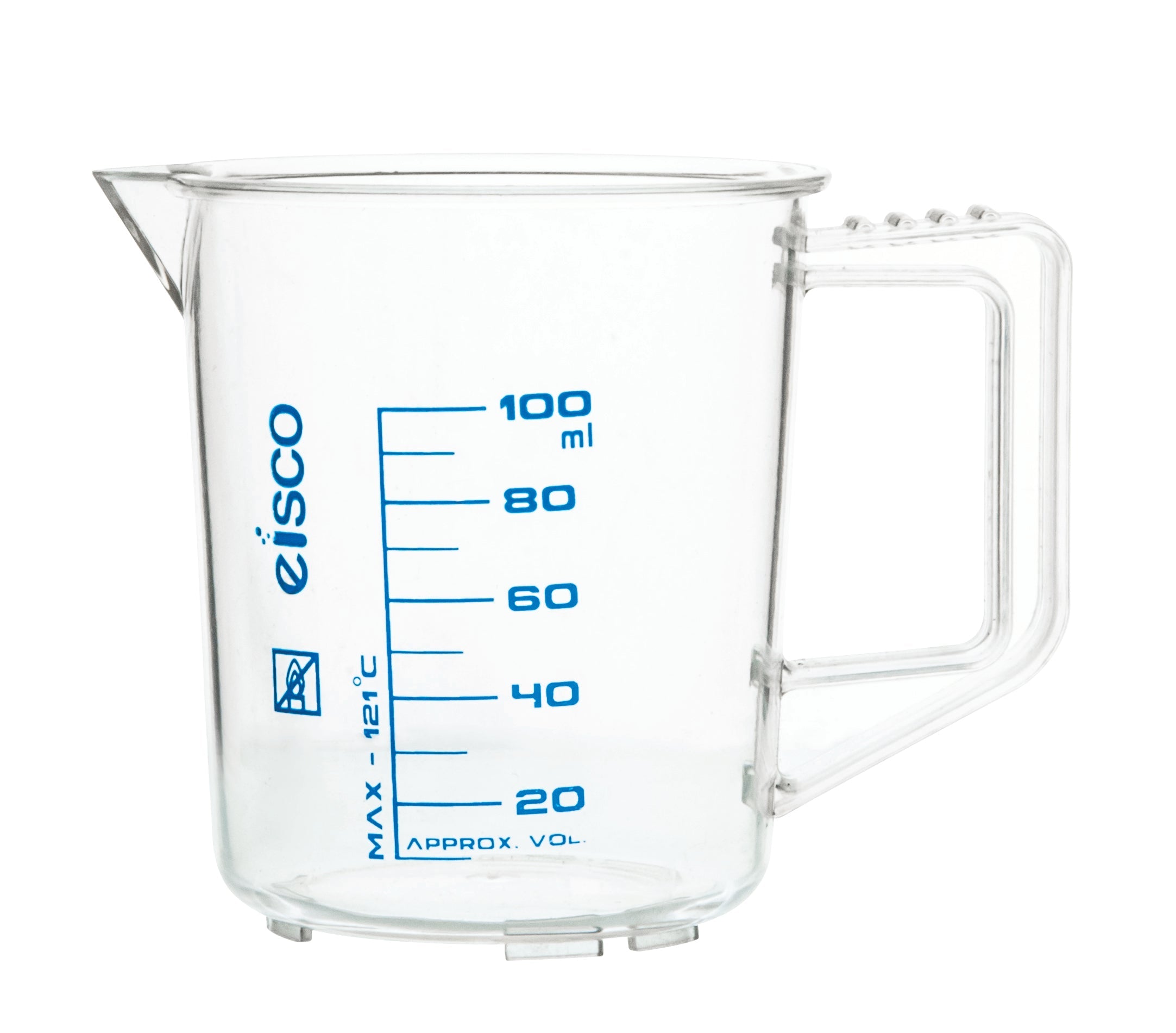 Measuring Jug-Screen Printed, 100ml, TPX - eiscoindustrial