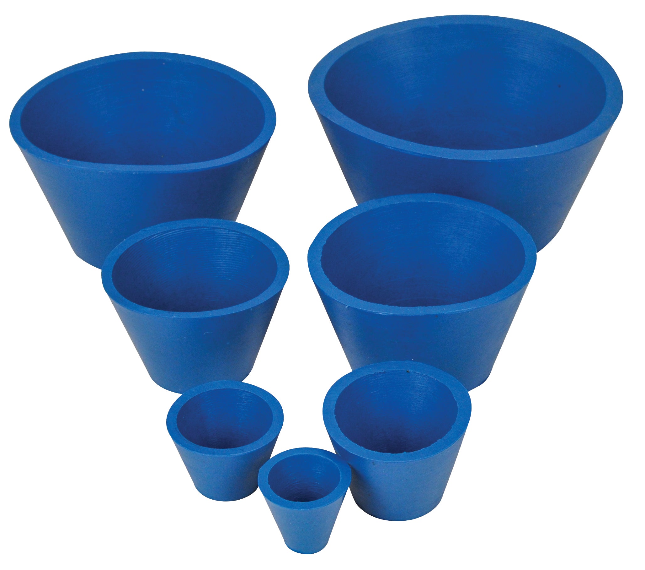 Rubber Cone Bitmap Rubber Cones Set of 7 — eiscoindustrial